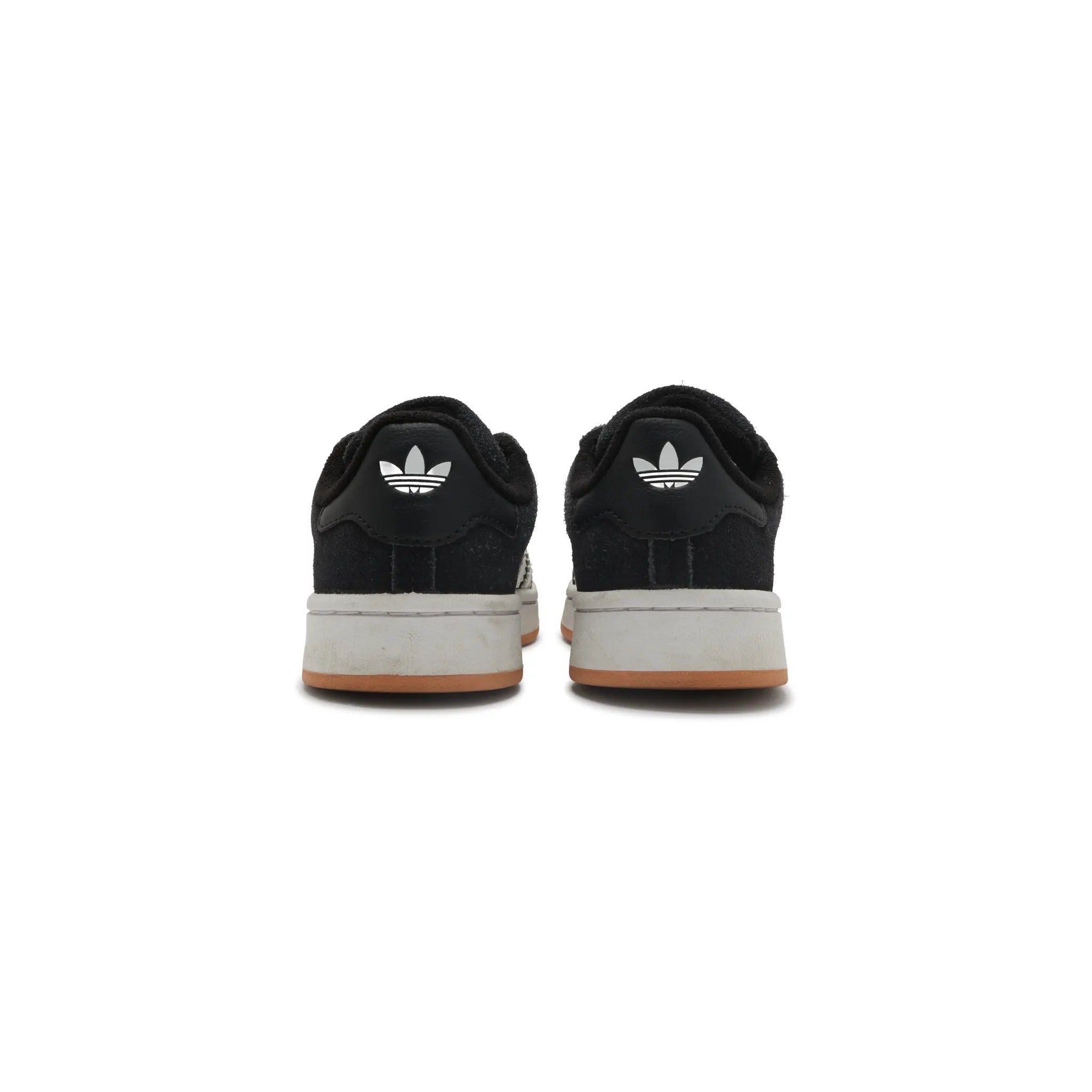 Back View of Preloved - Adidas Campus 00s Kids Black White Gum